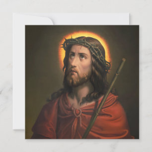 Carte Jésus-Christ avec la Couronne d'épines