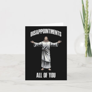 Carte Jésus Christ Déceptions Vintages Vous Toutes