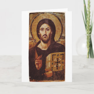 Carte Jesus Christ Pantocrate Christian Icon