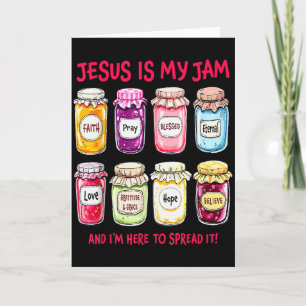 Carte Jésus est ma passion et je suis là pour la répandr