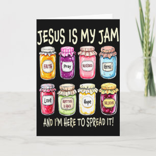 Carte Jésus est ma passion et je suis là pour la répandr