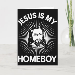 Carte Jésus Est Mon Pote Drôle T Shirt Biblique Chrétien