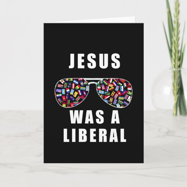 Carte Jésus était un libéral (Devant)