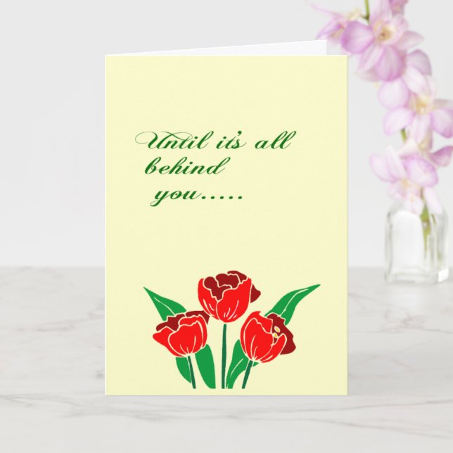 Carte Jesus' love inspirational support (Orchidée)