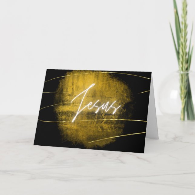 Carte Jésus Messie (Devant)