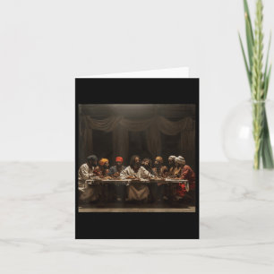 Carte Jésus Noir, Dernier sacrement, Jésus 0