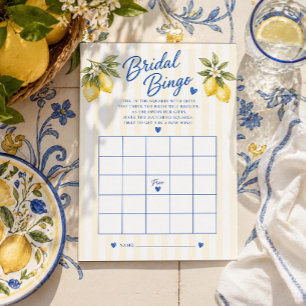 Carte Jeu de Bingo pour Baby Shower La Dolce Vita