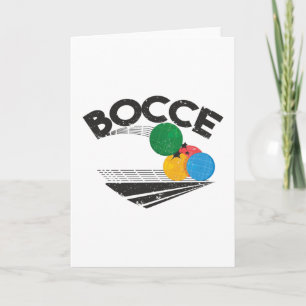 Carte Jeu de Bocce Balls