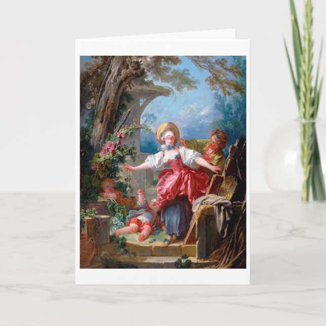 Carte Jeu de Tag, Fragonard (Devant)