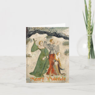 Carte Jeu médiéval de snowball Yuletide