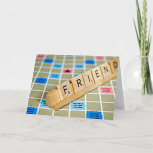 Carte Jeu Pieces Ami's Birthday