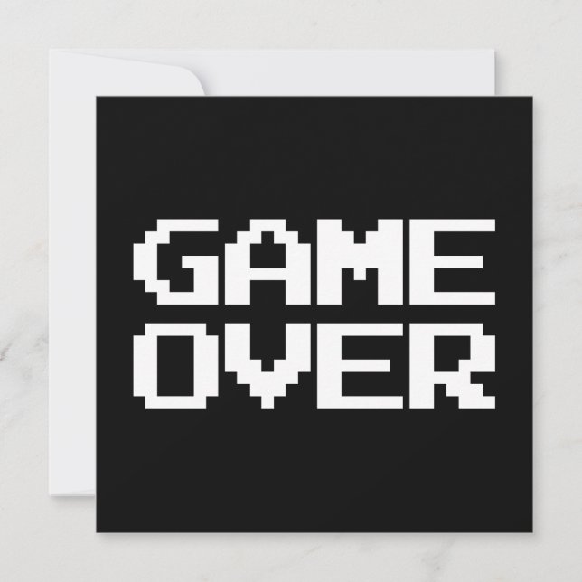 Carte Jeu terminé (Devant)