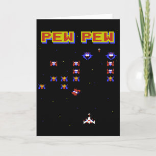Carte Jeu vidéo rétro ancien jeu école 80s vintage jeu