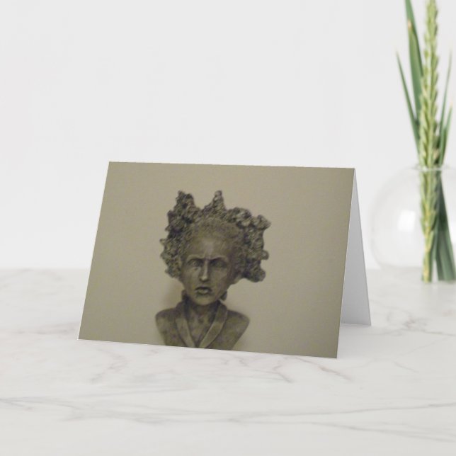 Carte Jeune mariée de Frankenstein (Devant)