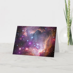 Carte Jeunes Étoiles Dans Le Petit Nuage Magellanique.
