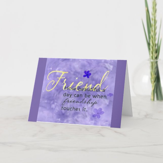 CARTE JEUX ANNIVERSAIRE AU "MEILLEUR AMI JAMAIS" (Devant)
