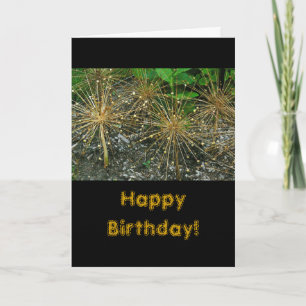 CARTE "JEUX ANNIVERSAIRE/FLORALE/PHOTOG