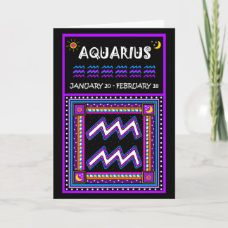 CARTE JEUX AQUARIUS D'ANNIVERSAIRE !
