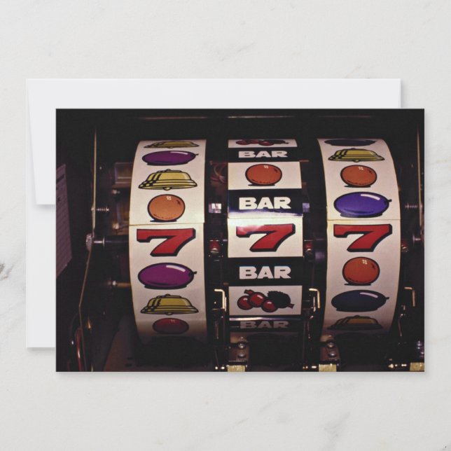 Carte Jeux, machines à sous (Devant)