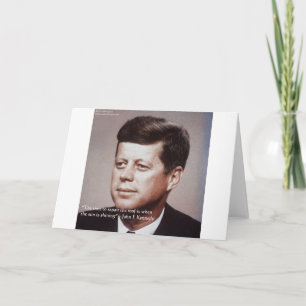 Carte JFK Réparer La Citation Célèbre Du Toit