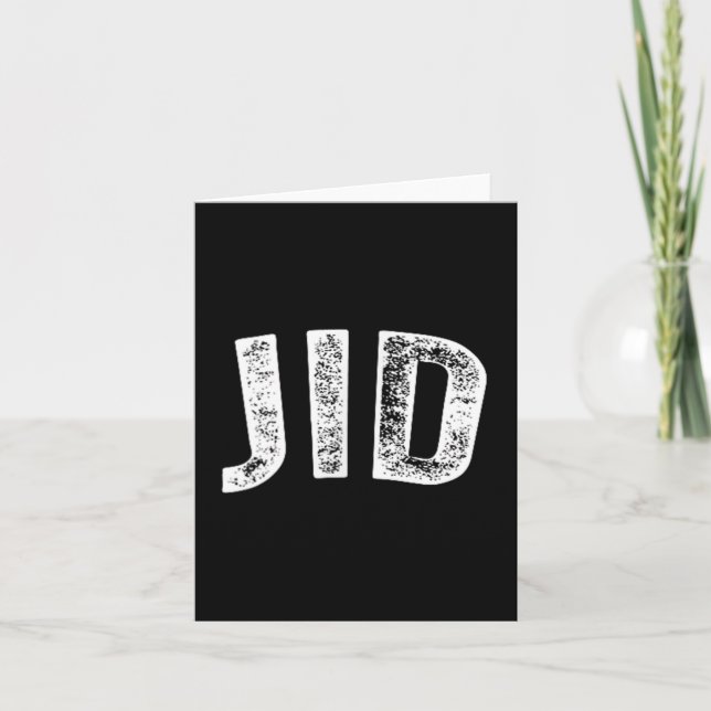 Carte Jid  (Devant)