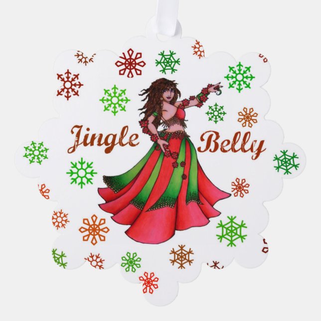 Carte Jingle Belly (Recto)