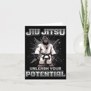 Carte Jiu Jitsu Brésilien MMA et BJJ Grappling Mignon