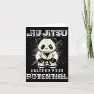 Carte Jiu Jitsu Brésilien MMA et Grappling BJJ Panda