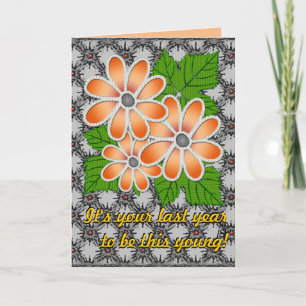 Carte Joaillé Daisy #2 (Carte Anniversaire)