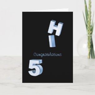 Carte Job Well Done Card