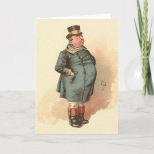 Carte Joe (Le Gros Garçon) Kyd, Dickens The Pickwick Pap