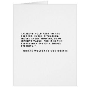 Carte Johann Wolfgang Von Goethe