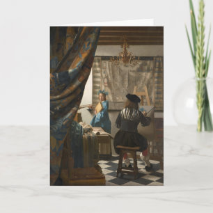 Carte Johannes Vermeer, L'Art De La Peinture
