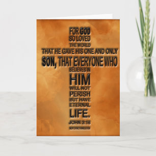 Carte John 3:16