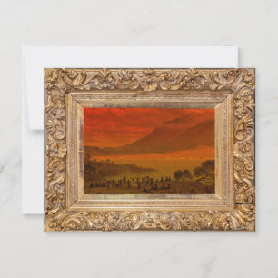 Carte John Glover Van Diemen's Land Tasmanie Autochtone