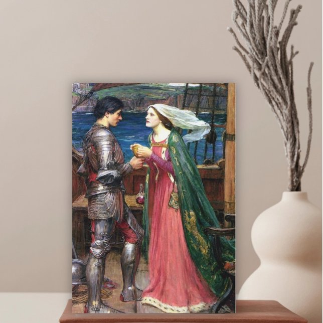 Carte John William Waterhouse Tristan et Iseult (Créateur téléchargé)