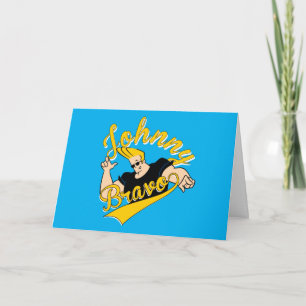 Carte Johnny Bravo Graphisme sportif