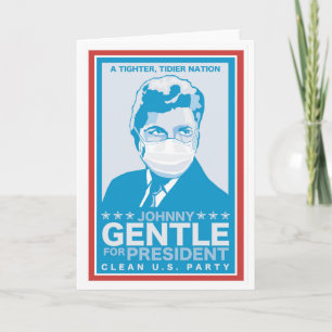 Carte Johnny Gentle président - Infinite Jest