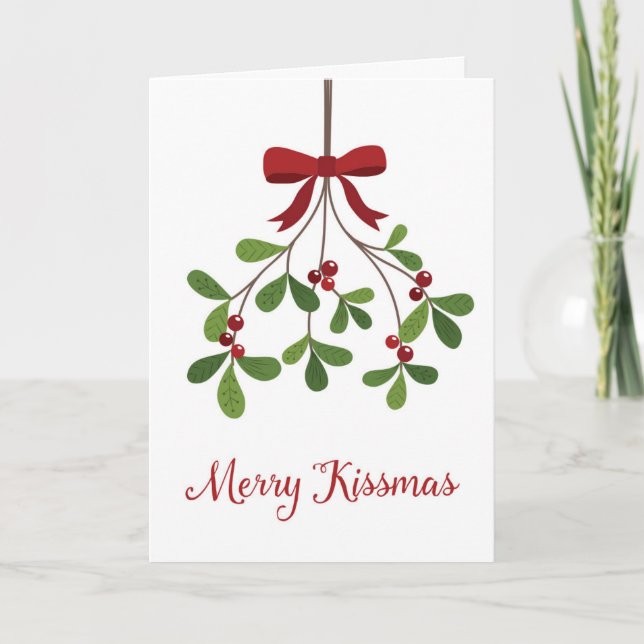 Carte Joie De Noël À La Typographie Mondiale De L'Aquare (Devant)