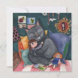 Carte Jojo mon gros chat