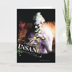 Carte Joker, fou certifié