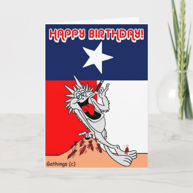 CARTE JOLI ANNIVERSAIRE (Devant)