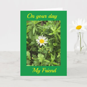 CARTE JOLI ANNIVERSAIRE *À MON AMI*