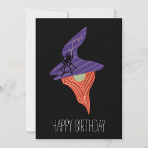 Carte Joli Anniversaire de Gnome Halloween