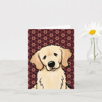 Carte Joli Golden Retriever