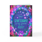 Jolie Tante Favorite Rose Floral Anniversaire