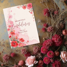 Jolies couleurs botaniques douces et rouges de sym