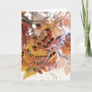 Carte Jolies feuilles d'automne