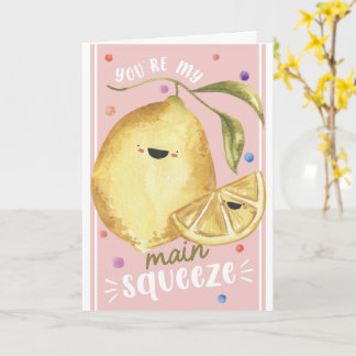 Carte Jolis citrons pour la Saint-Valentin – Tu es mon p