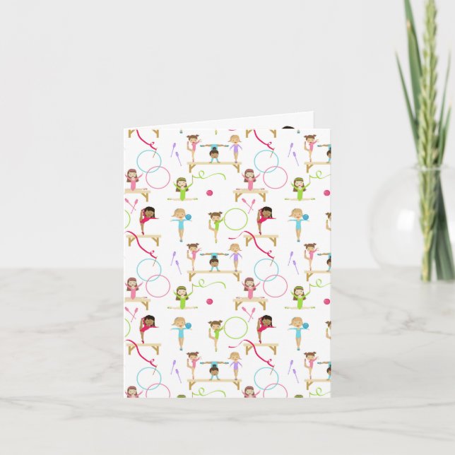 Carte Jote Gymnastique multicolore Enfants (Devant)